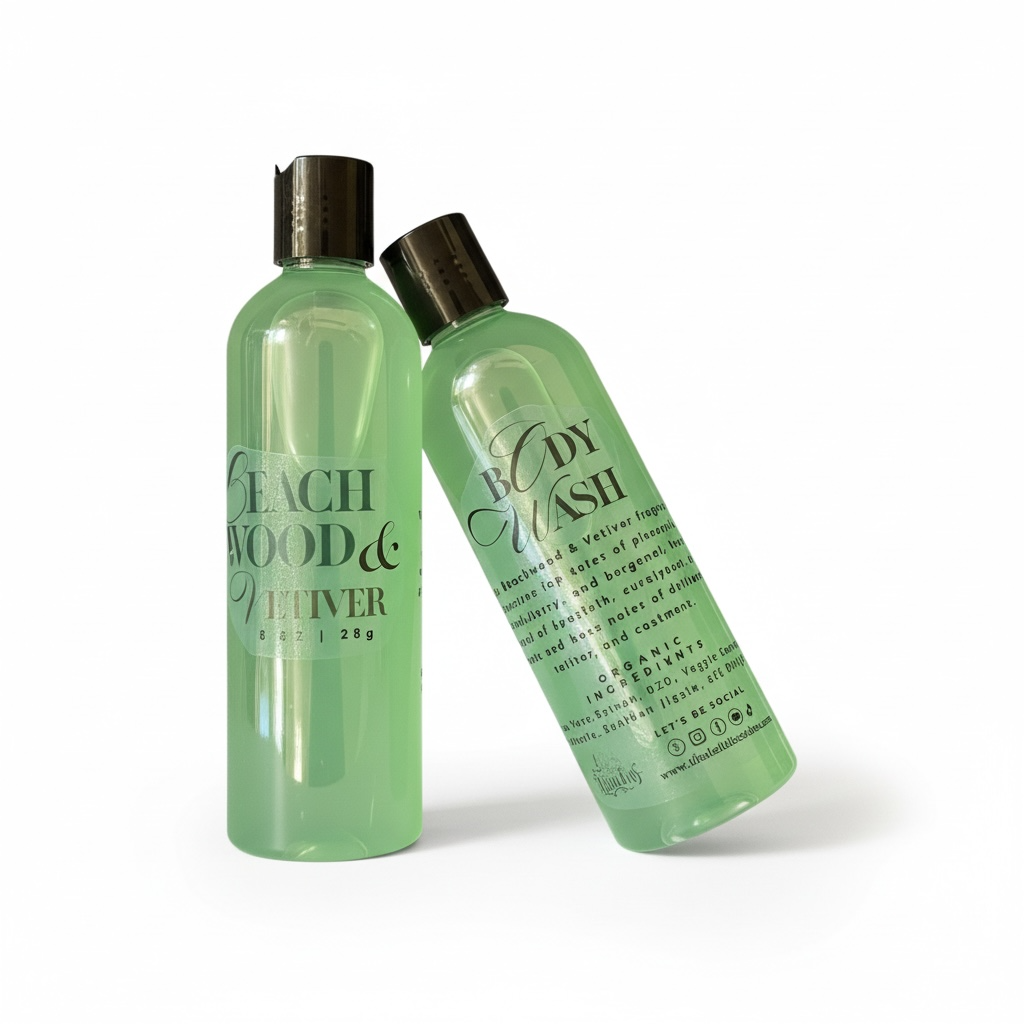 Beachwood & Vetiver Shower Gel - 8oz