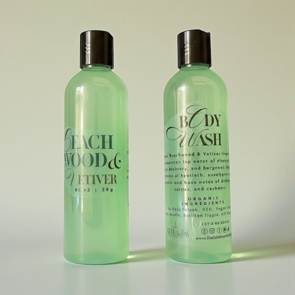 Beachwood & Vetiver Shower Gel - 8oz