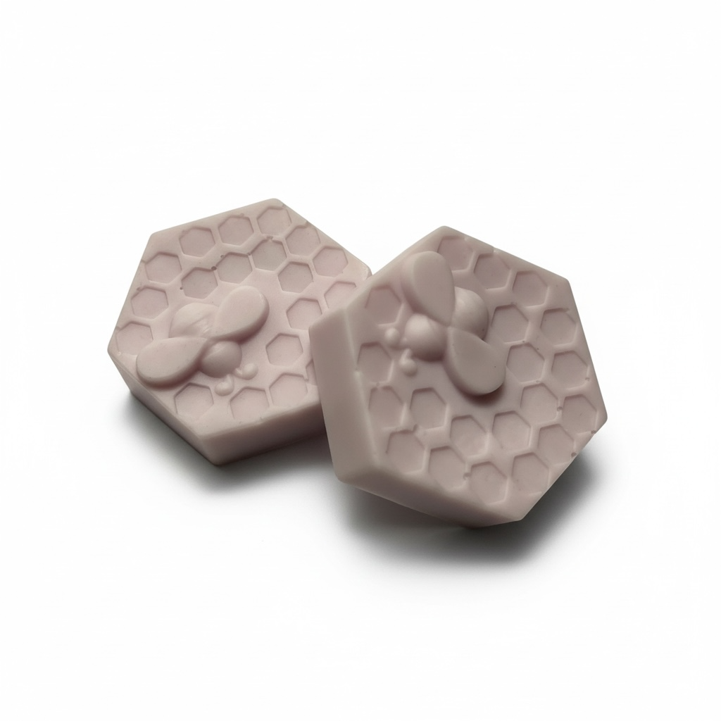 Lilac Honey Bee Comb Bar Soap Made with Shea Butter