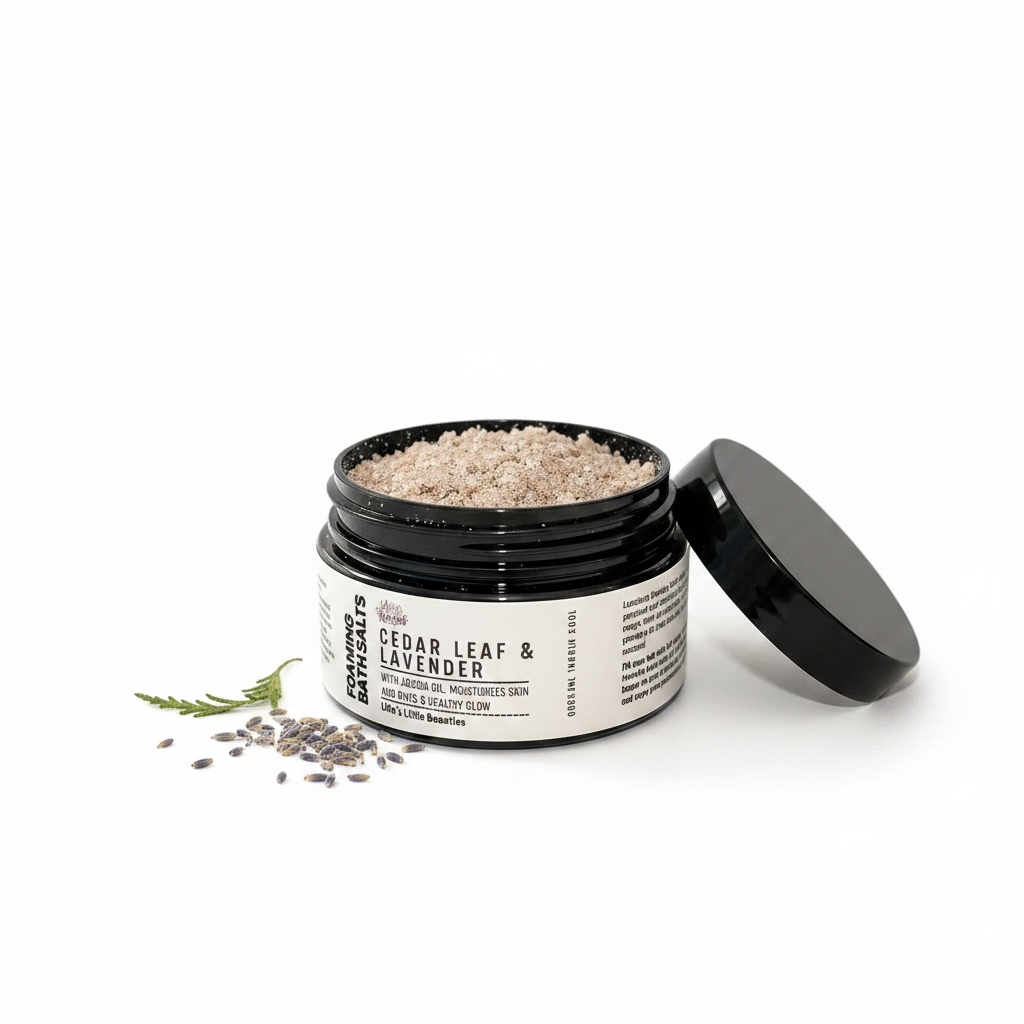 Foaming Bath Salt Samples | 4 Ounces