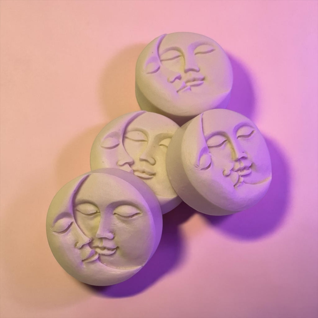 Phases of the Moon Soap: Vanilla Sandalwood Scent - Nourishing Goat Milk
