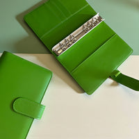 Forest Green A6 PU Leather Binders