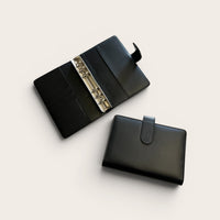 Black A6 PU Leather Binders