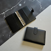 Black A6 PU Leather Binders