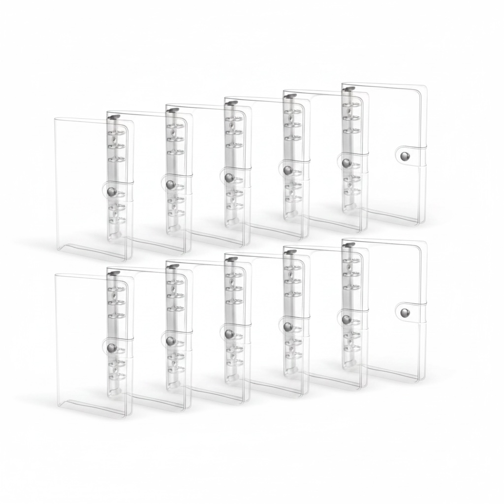 Clear A6 Soft PVC Binder