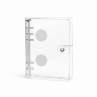 Clear A6 Soft PVC Binder