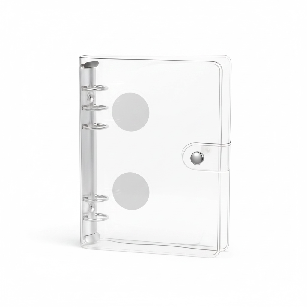 Clear A6 Soft PVC Binder