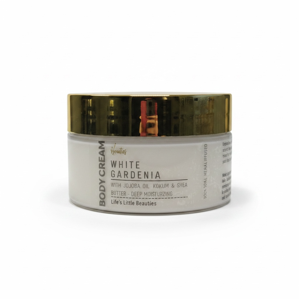 White Gardenia Body Cream 4oz - New Formula