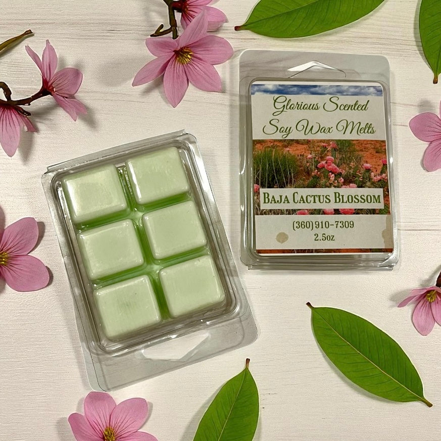 Baja Cactus Blossom Soy Wax Melts - 2.5 oz