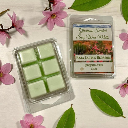 Baja Cactus Blossom Soy Wax Melts - 2.5 oz