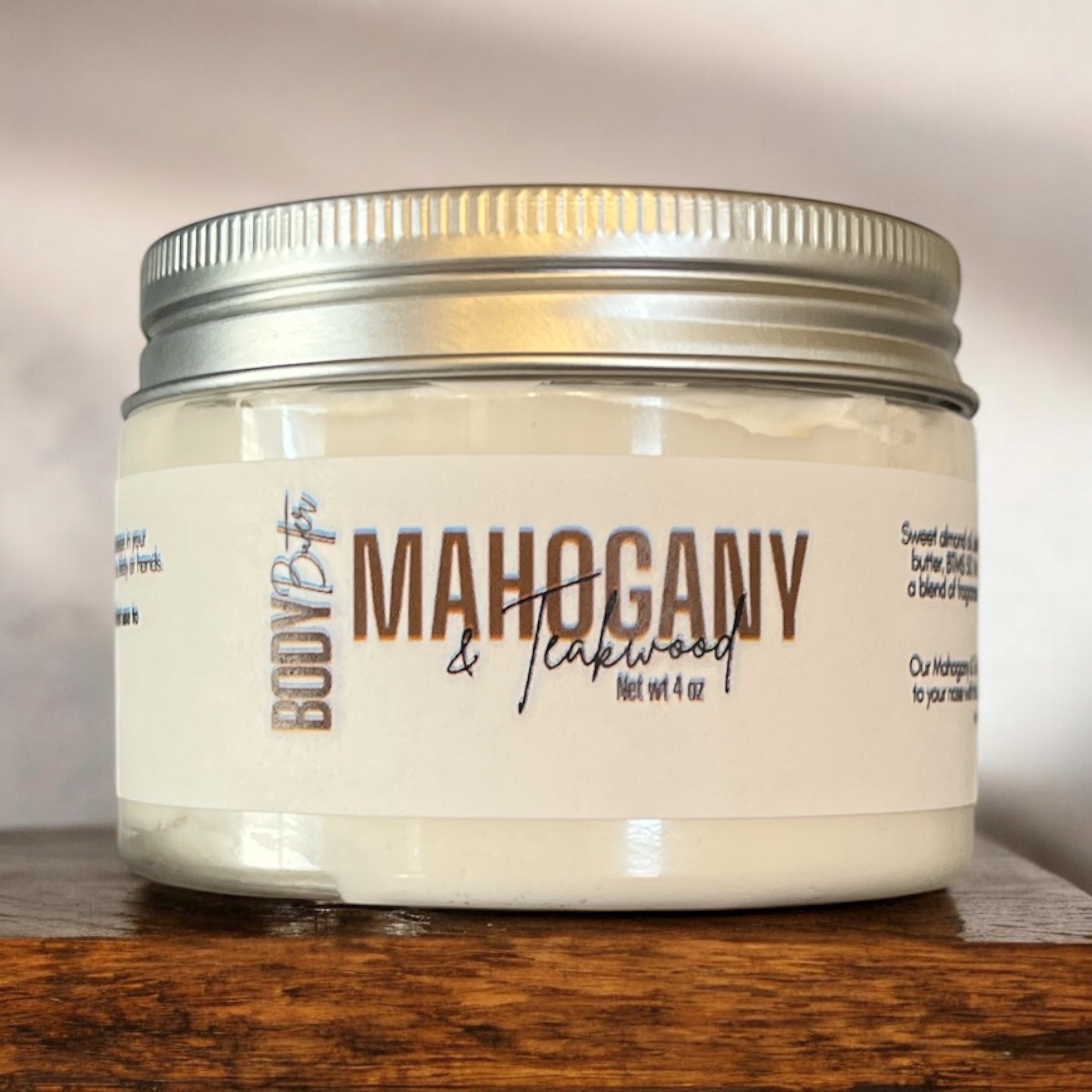 Mahogany & Teakwood Body Cream 4oz