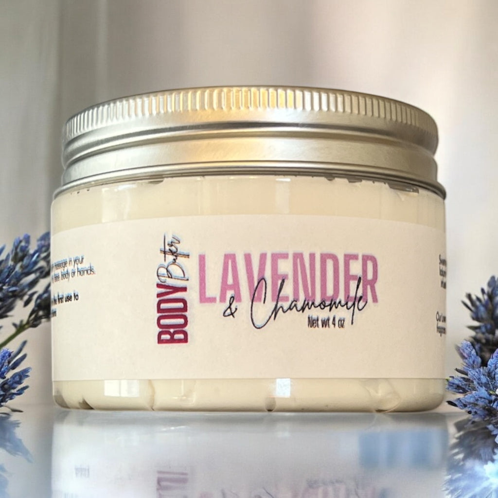 Lavender & Chamomile Body Cream 4oz