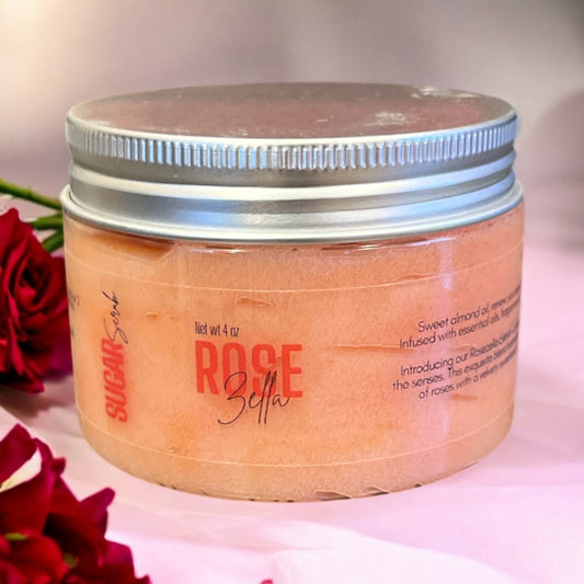 Rosezella Sugar Scrub 4oz
