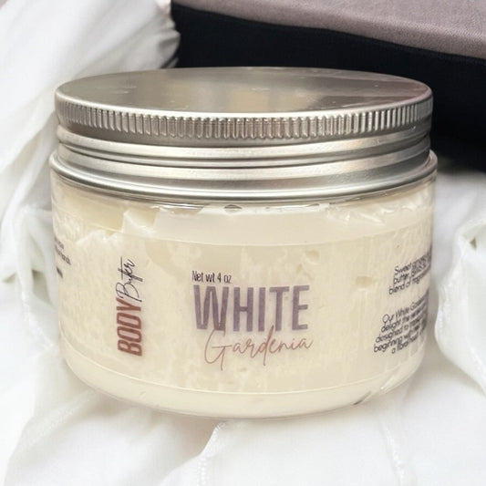 White Gardenia Body Cream 4oz