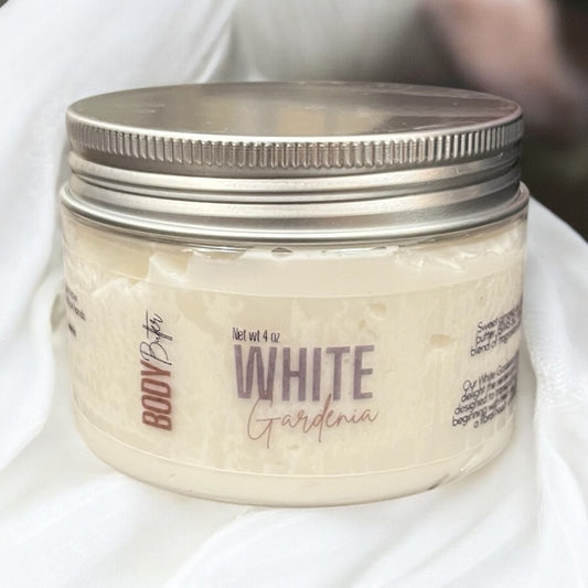 White Gardenia Body Cream 4oz