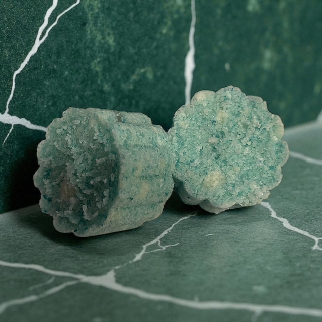 Cucumber Melon Foaming Bath Salts Fizzers - 4Pack