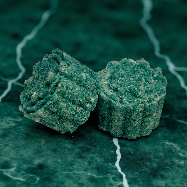 Australian Bamboo Grass Foaming Bath Salts Fizzers - 4Pack