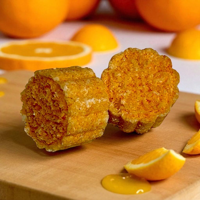 Bonsai Citrus Foaming Bath Salts Fizzers - 4Pack