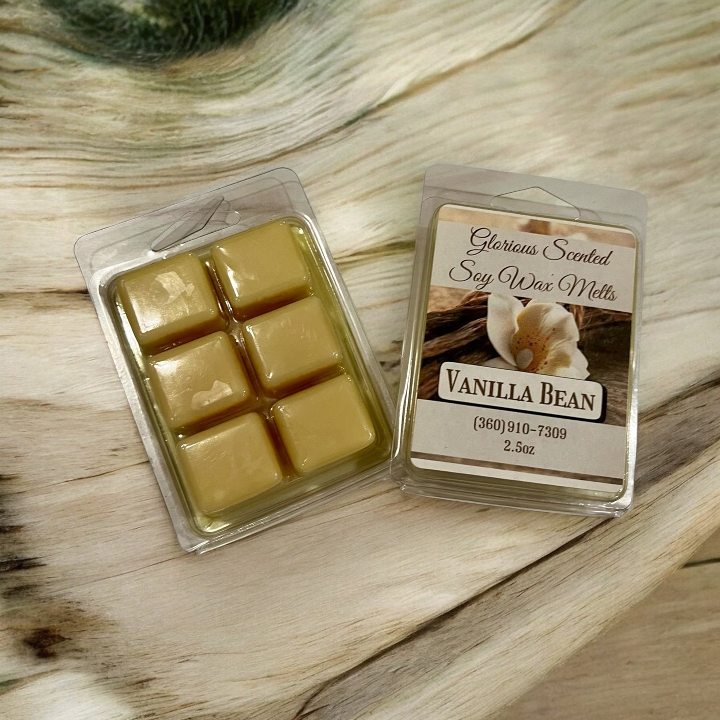Vanilla Bean Soy Wax Melts - 2.5 oz
