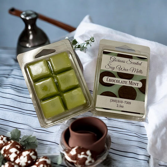 Chocolate Mint Soy Wax Melts - 2.5 oz