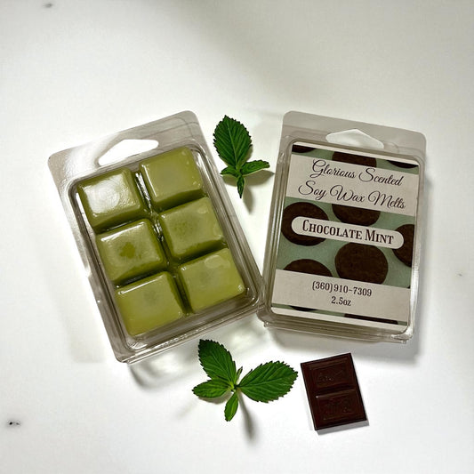 Chocolate Mint Soy Wax Melts - 2.5 oz
