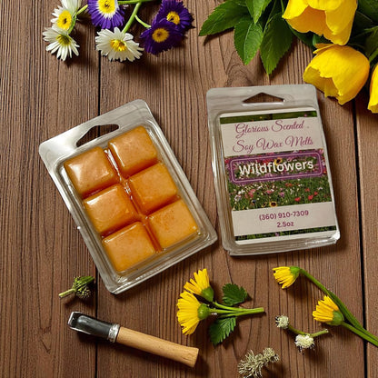 Wildflowers Soy Wax Melts - 2.5 oz