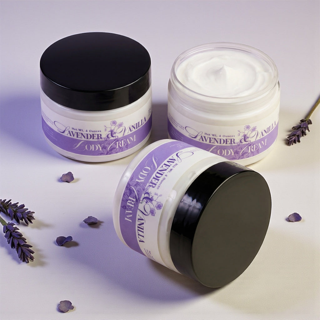 Lavender & Vanilla Body Cream 4oz