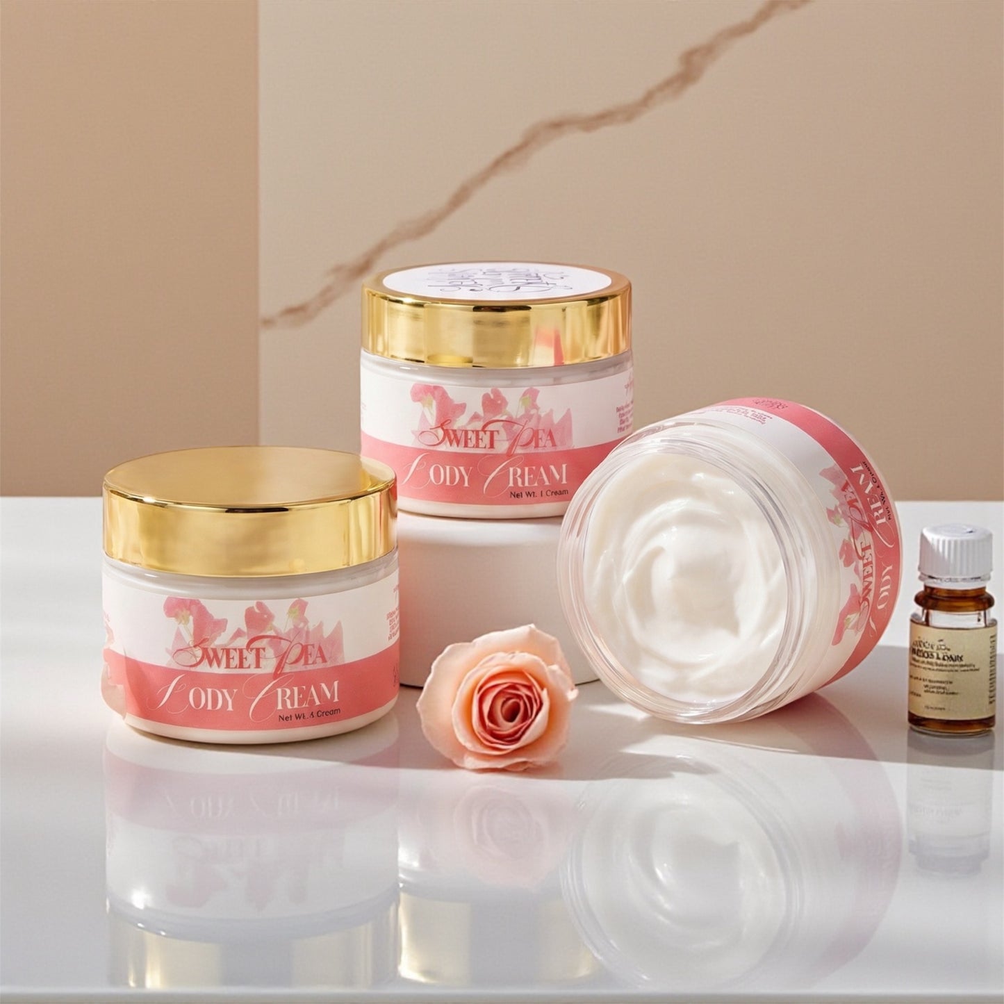 Sweet Pea Body Cream 4oz- New Formula