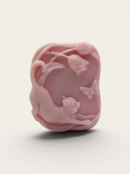 Vanilla Rose Joyous Kitty Bar Soap