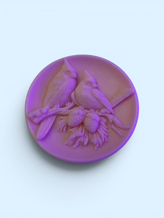 Vanilla Rose Bird Watch Bar Soap