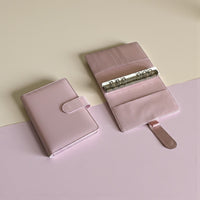 Light Pink A6 PU Leather Binders