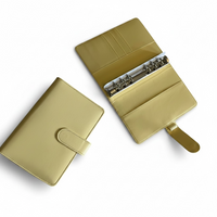 Yellow A6 PU Leather Binders