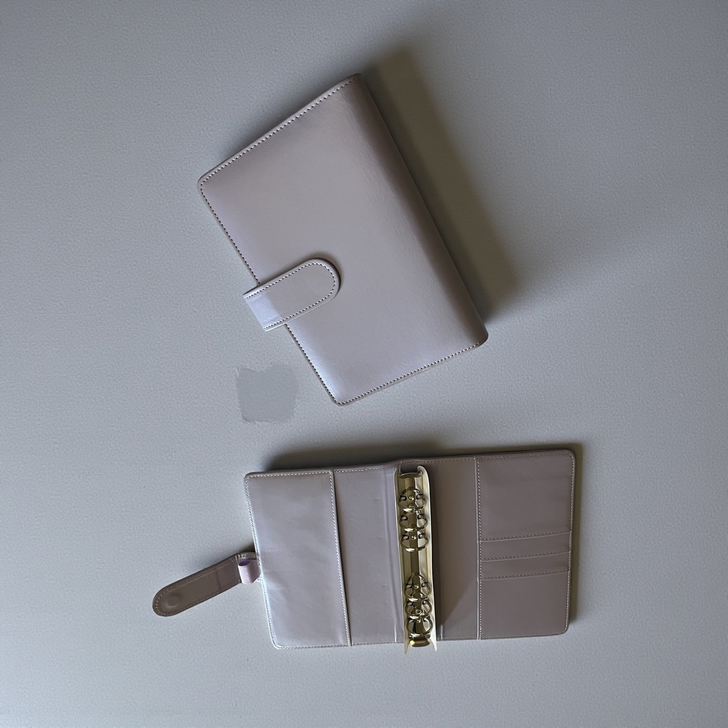 Purple A6 PU Leather Binders