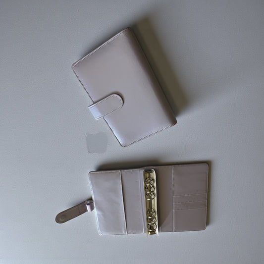 Purple A6 PU Leather Binders