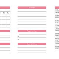 Magnetic Productivity Log Notepads