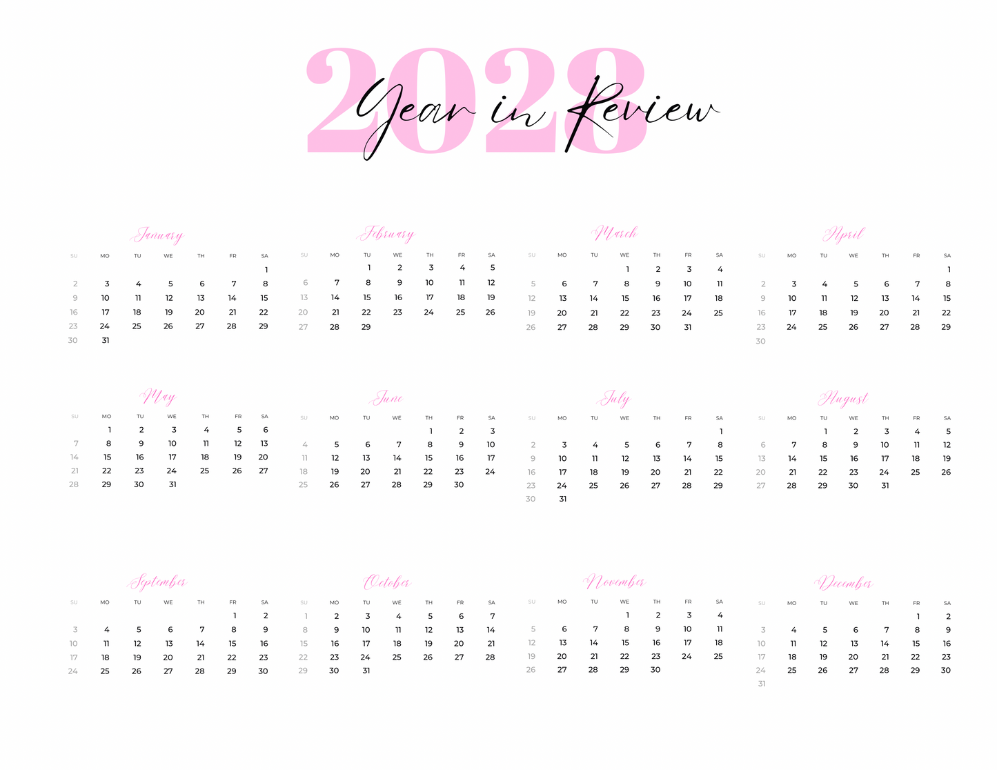 2027 Calendar Notepad - A 76-Page Duo