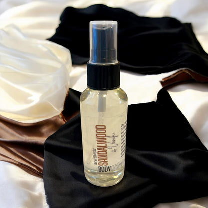 Woodsy Vibes Body Oil Spray 2oz - 4 Pack Bundle