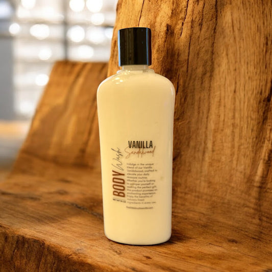 Vanilla & Sandalwood Creamy Body Wash - 10oz