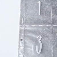 the numbers 1 and 3, with the number 3 being larger than the number 1.