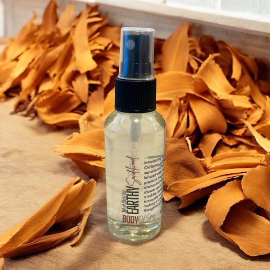 Woodsy Vibes Body Oil Spray 2oz - 4 Pack Bundle