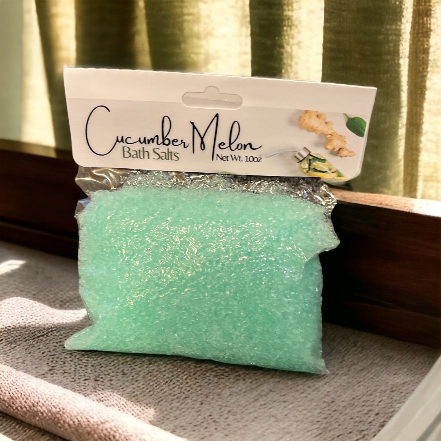 Cucumber Melon Bath Salts 10oz