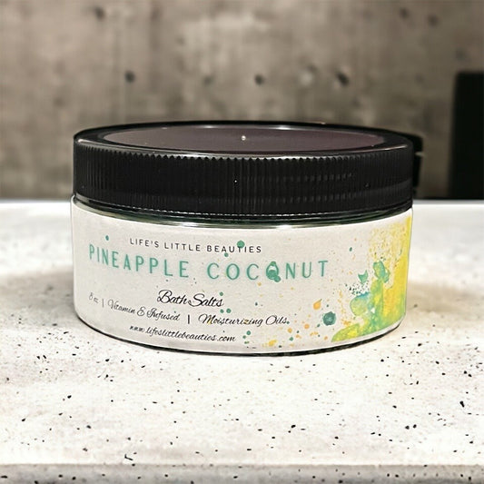 Pineapple & Coconut Salts 8oz