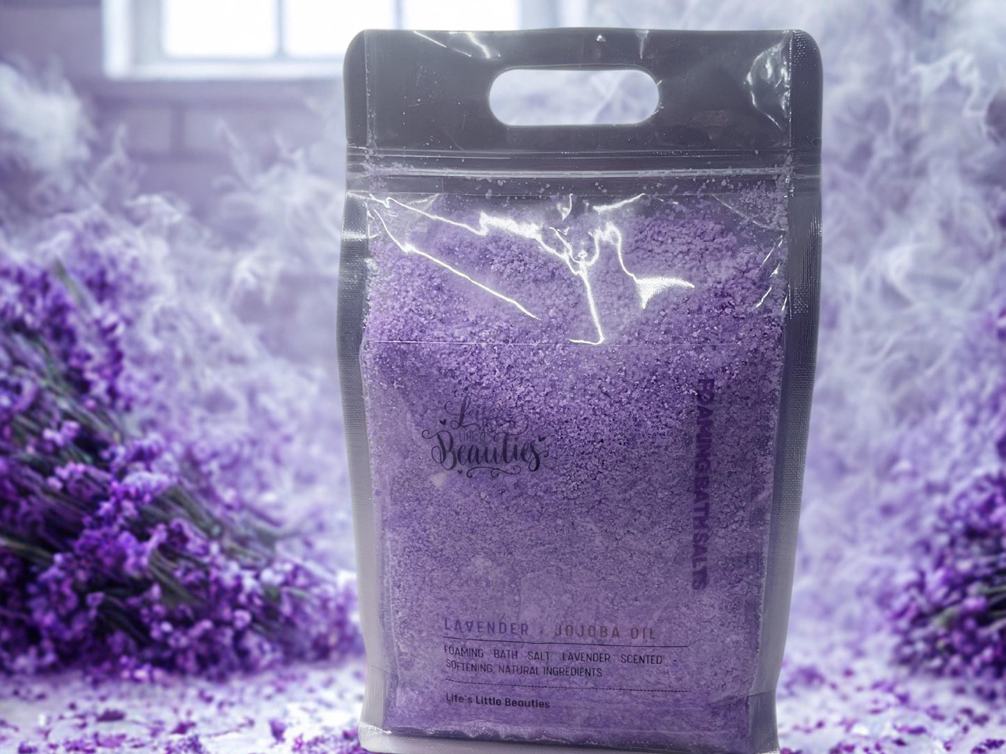 Relaxing Foaming Bath Salts – Natural Ingredients | 30oz Value Pack