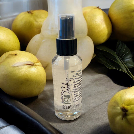 Bananas & Pears Duo Body Oil Spray 4-Pack Bundle