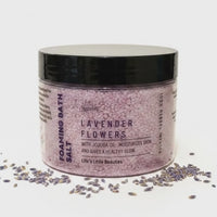 Lavender Flowers Foaming Bath Salts | 10 Ounces