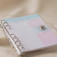 Clear A6 Soft PVC Binder