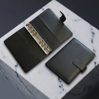 Black A6 PU Leather Binders