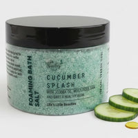Cucumber Splash Foaming Bath Salt | 10 Ounces