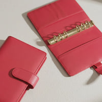 Red A6 PU Leather Binders