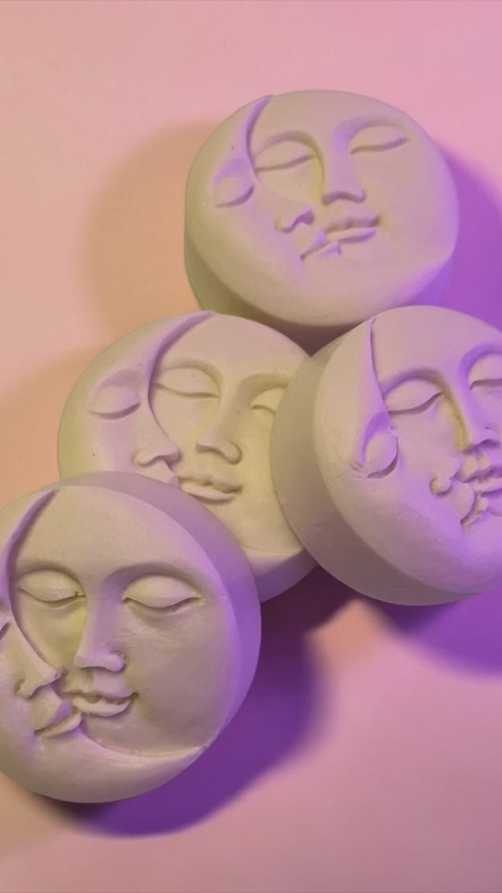 Phases of the Moon Soap: Vanilla Sandalwood Scent - Nourishing Goat Milk